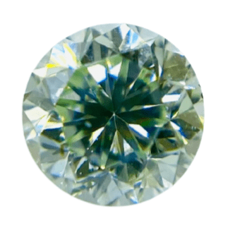 0.145 ct <br> Fancy Light   Green  <br> SI2