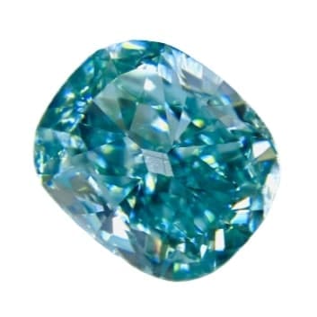 0.600 ct <br> Fancy Intense   Blue Green <br> SI1