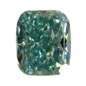 0.350 ct <br> Fancy Vivid Bluish   Green  <br> SI1