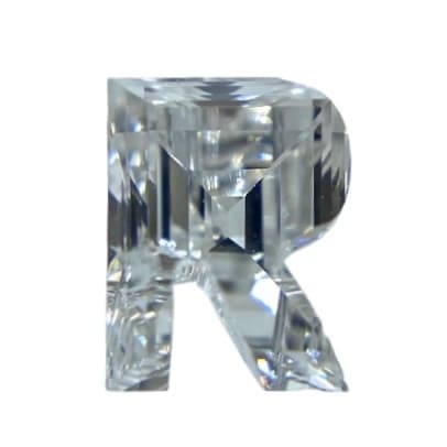 0.482 ct <br> Letter R Shape