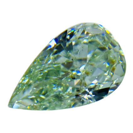 0.530 ct <br> Fancy Yellowish   Green  <br> SI2