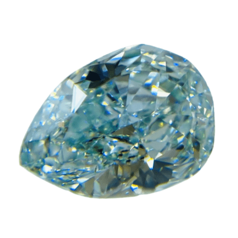 0.896 ct <br> Fancy   Green Blue <br> VS2
