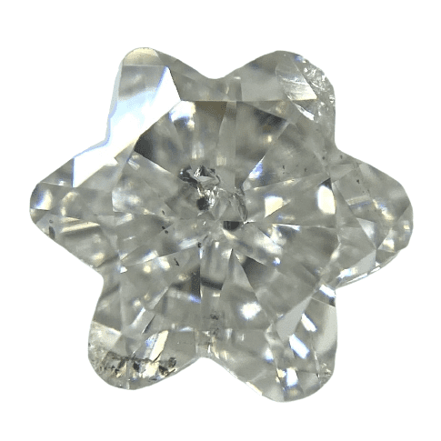 0.637 ct <br> Flower Shape