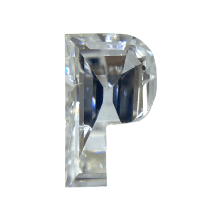 0.397 ct <br> Letter P Shape