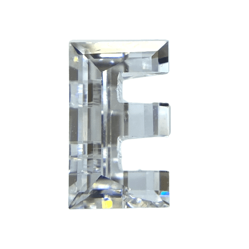 0.250 ct <br> Letter E Shape