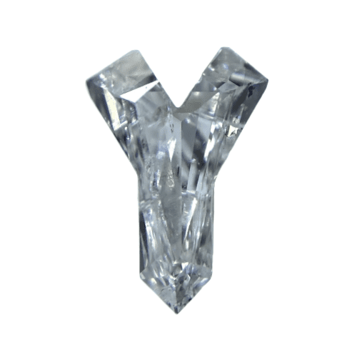 0.466 ct <br> Letter Y Shape