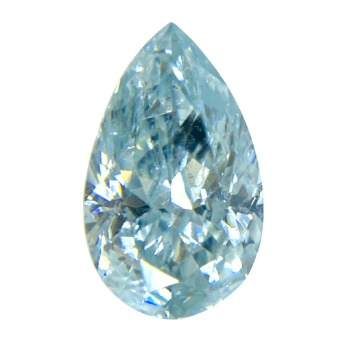0.940 ct <br> Fancy Intense   Green Blue <br> SI2