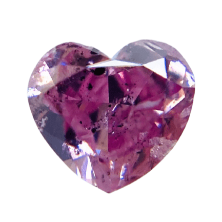 0.254 ct <br> Fancy Vivid Purplish   Pink   <br> SI2