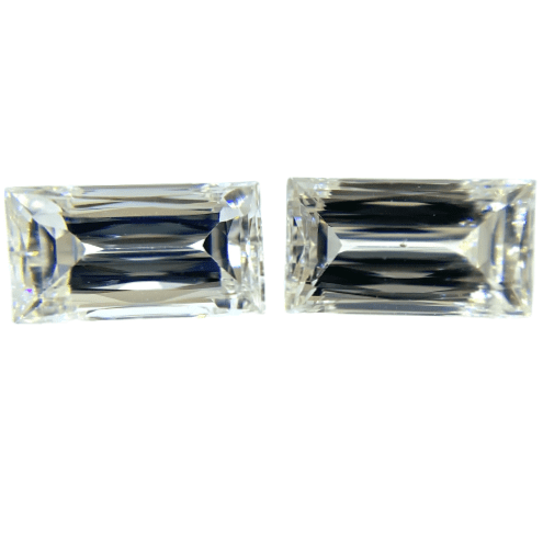 1.019 ct <br> Baguette Shape Pair