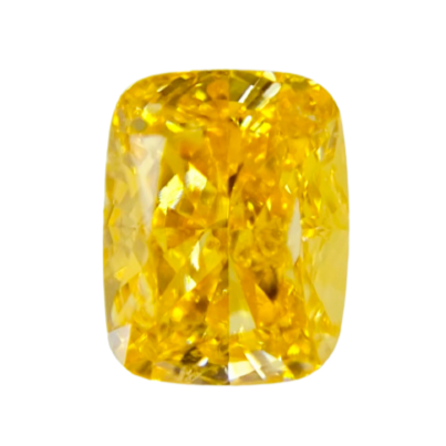 0.500 ct <br> Fancy Vivid   Yellow Orange <br> SI2