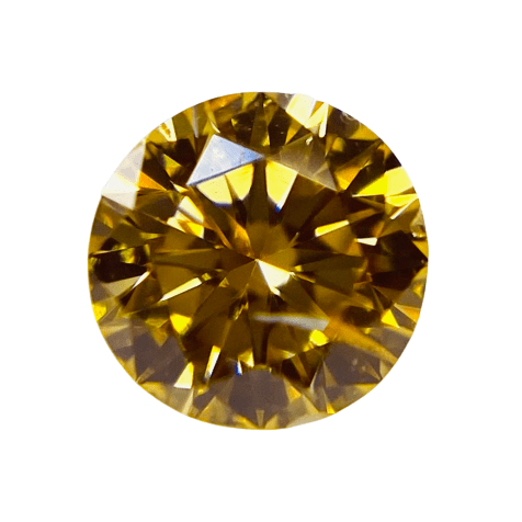 0.020 ct <br> Fancy Intense   Yellow Orange <br>