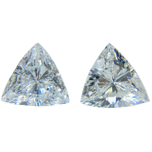 1.907 ct <br> Trillion Shape Pair