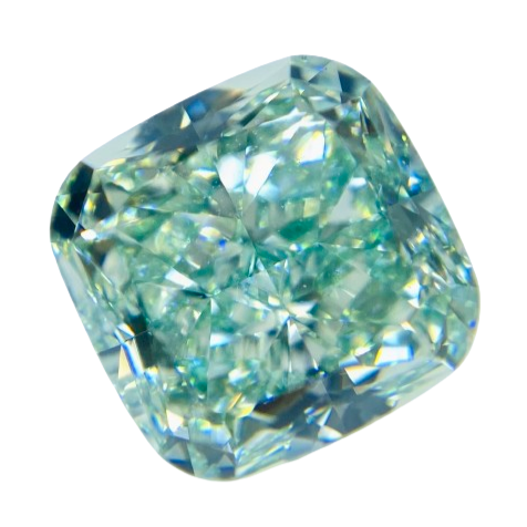 2.683 ct <br> Fancy Intense   Blue Green <br> VS2