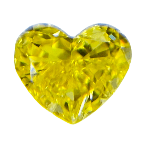 0.165 ct <br> Fancy Vivid   Yellow  <br> SI2