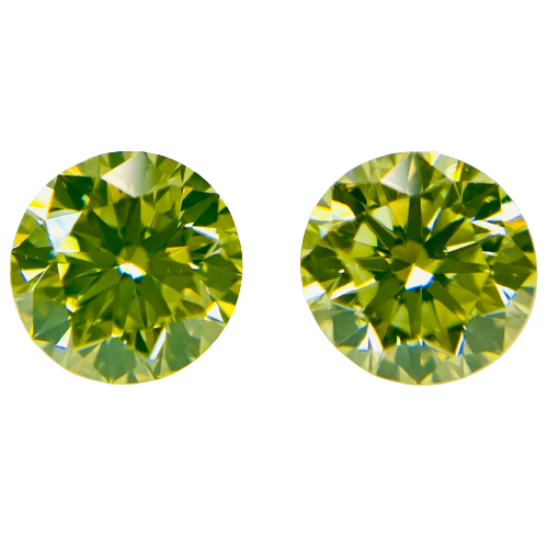 0.994 ct <br> Yellow Color <br> Round Shape