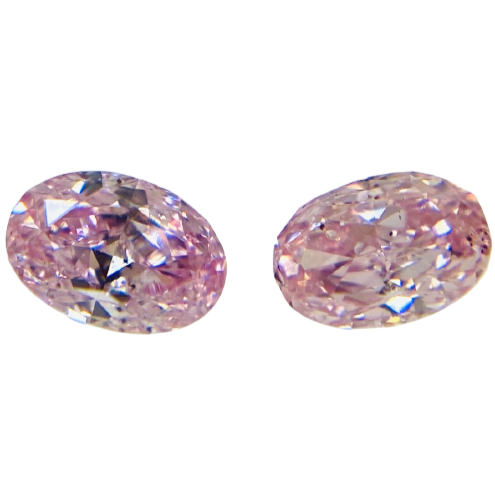 0.220 ct <br> Pink  Color <br> Oval Shape