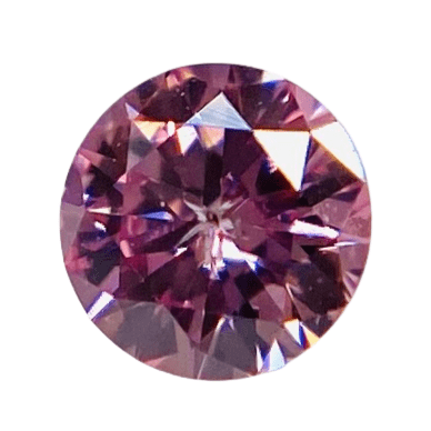 0.066 ct <br> Fancy Vivid Purplish   Pink   <br> I1