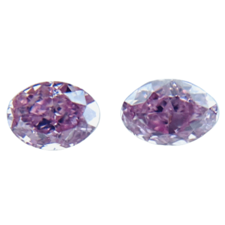 0.238 ct <br> Pink  Color <br> Oval Shape