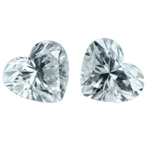 Heart Pair 0.620-ct