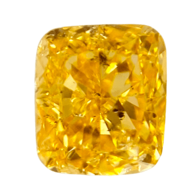 0.336 ct <br> Fancy Vivid   Yellow Orange <br> SI2