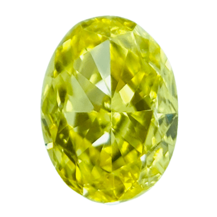 0.410 ct <br> Fancy Vivid   Yellow  <br> VS1