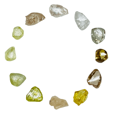 2.760 ct <br> Rough Shape