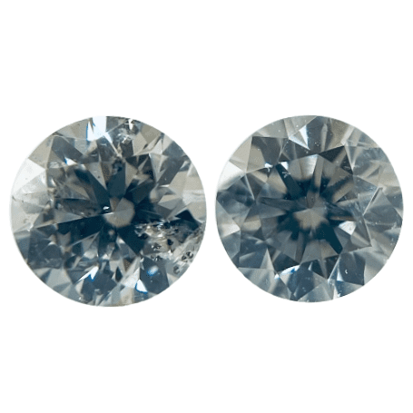 0.310 ct <br> Gray Color <br> Round Shape