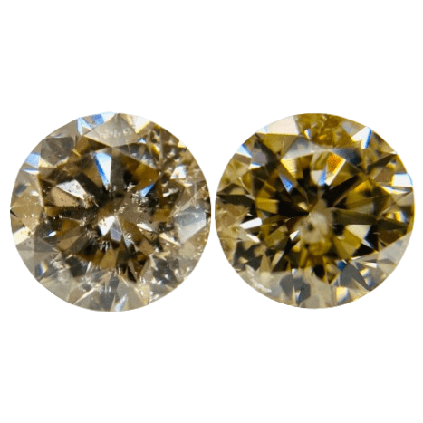 2.282 ct <br> Brown Color <br> Round Shape