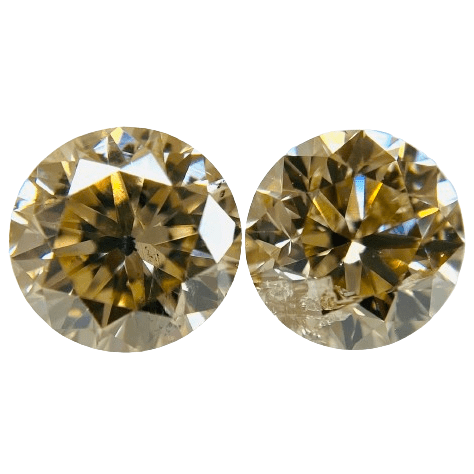 2.252 ct <br> Brown Color <br> Round Shape