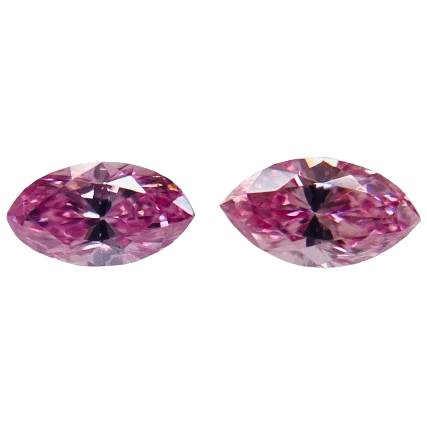 0.150 ct <br> Pink  Color <br> Marquise Shape