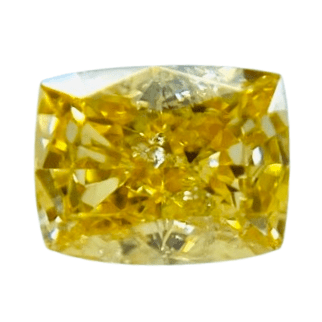 0.141 ct <br> Fancy Intense Orangy  Yellow  <br> SI2
