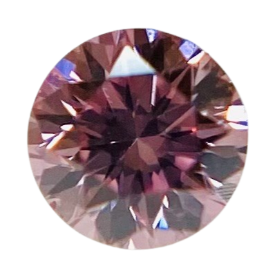 0.056 ct <br> Fancy Intense Purplish   Pink   <br> SI1
