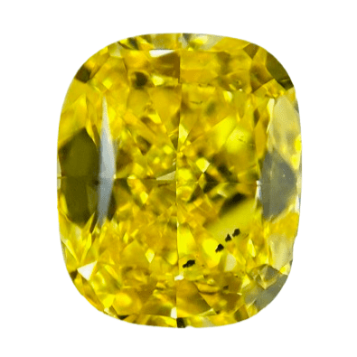 0.600 ct <br> Fancy Vivid   Yellow  <br> SI2
