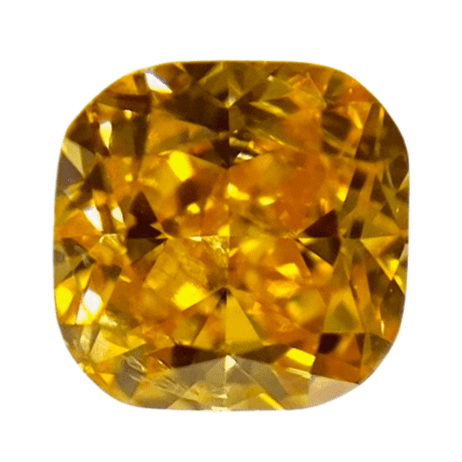 0.300 ct <br> Fancy Vivid   Orange Yellow <br> SI2