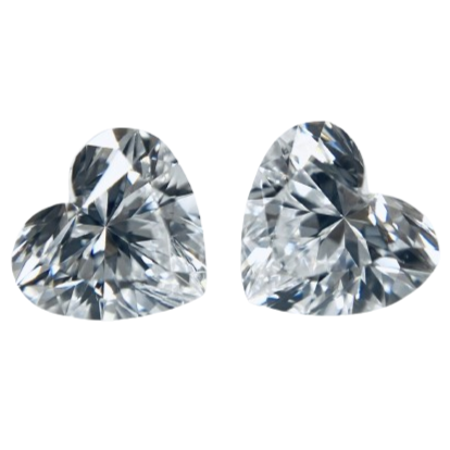 0.610 ct <br> Heart Shape Pair