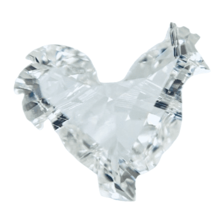 0.615 ct <br> Rooster Shape