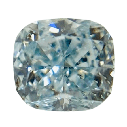 0.108 ct <br> Fancy Greenish   Blue  <br> SI2