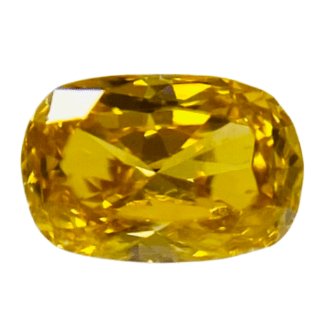 0.085 ct <br> Fancy Vivid   Orange Yellow <br> SI1