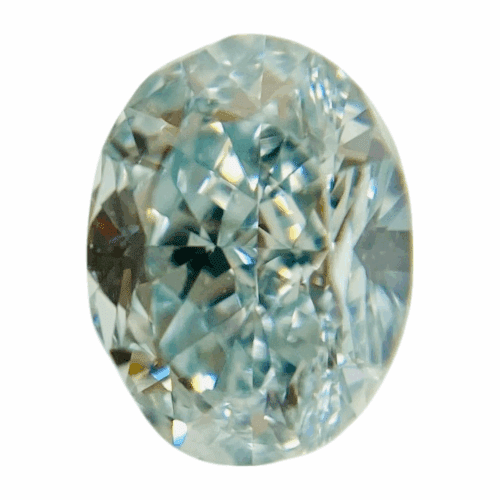 0.550 ct <br> Fancy   Blue Green <br> SI1