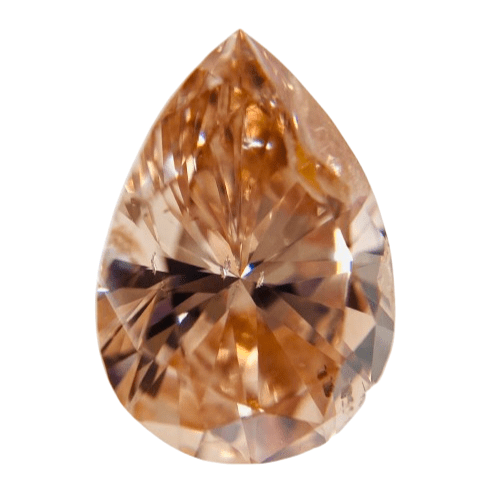 1.256 ct <br> Fancy Pinkish   Orange  <br> SI2