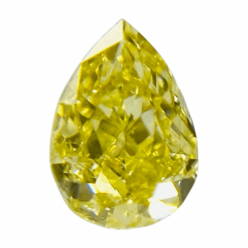 0.130 ct <br> Fancy   Yellow  <br> VVS2