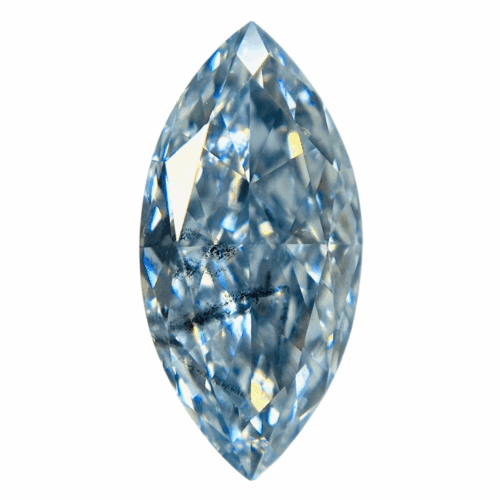 0.765 ct <br> Fancy Intense   Blue  <br> SI2