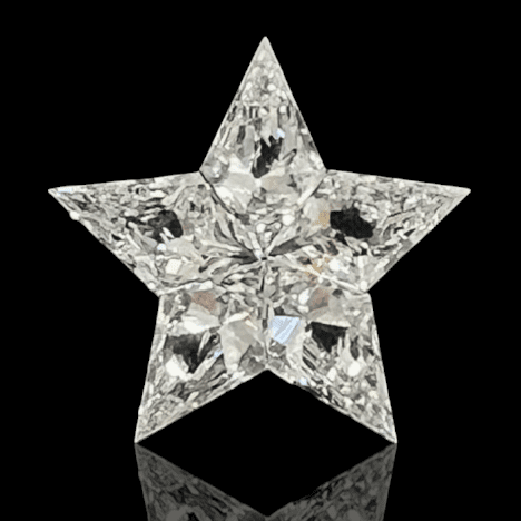 0.555 ct <br> Star Shape