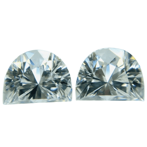 1.599 ct <br> Half Moon Shape