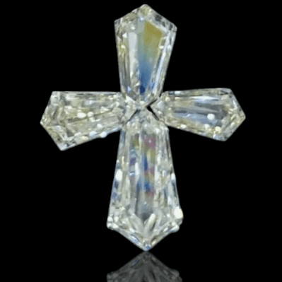 0.860 ct <br> Cross Shape