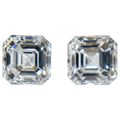 1.000 ct <br> Princess Shape Pair