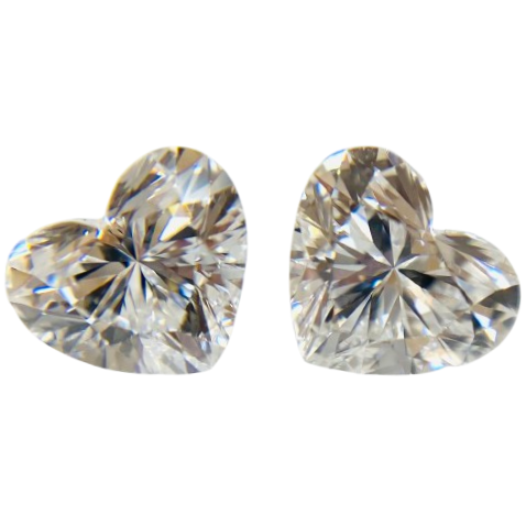 1.010 ct <br> Heart Shape Pair