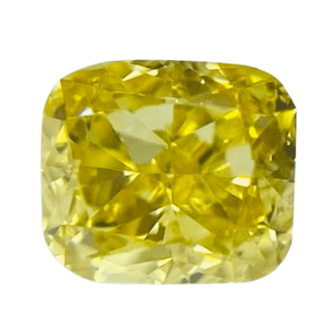 0.154 ct <br> Fancy Vivid   Yellow  <br> VS2
