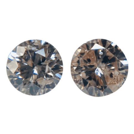 0.302 ct <br> Pink  Color <br> Round Shape