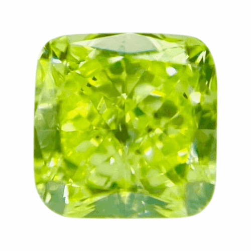 0.239 ct <br> Fancy Vivid   Yellow Green <br> SI2